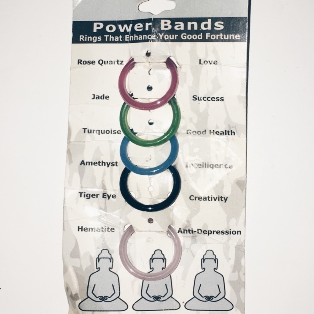 Power Band Rings That Enhance Good Fortune
